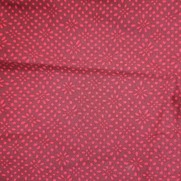 Taylorbyrd 1930 Shirt Mens Med Red Textured Long Sleeve Cotton Button up - Picture 7 of 8